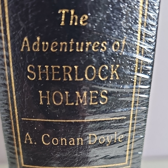 Sherlock Holmes Black Leather Book by A, Conan Doyle - Picture 6 of 7